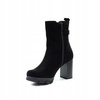 BOTKI BAGATT D11-AGL32 BLACK ROZM. 38