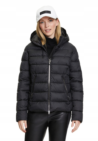 KURTKA BETTY BARCLAY 232-75501508, ROZM. 42, CZARNY