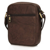 TOREBKA MĘSKA TOSCANIO T1138, BRĄZ, SKÓRA