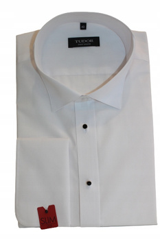 KOSZULA TUDOR DŁUGI RĘKAW SPINKI SLIM 41 - 176/182