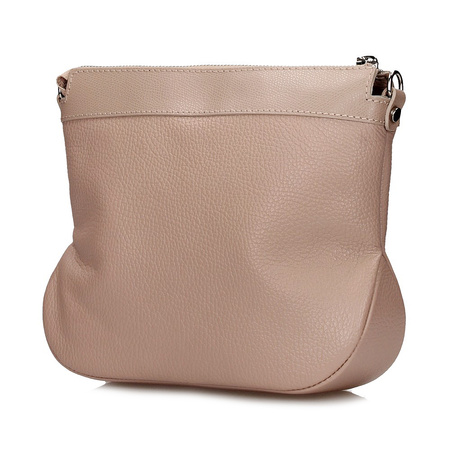 TOREBKA DAMSKA TOSCANIO C238, C. RÓŻ, SKÓRA