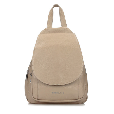 PLECAK DAMSKI TOSCANIO A186, SKÓRA NATURALNA, BEŻ