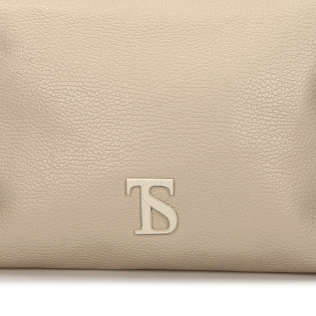 TOREBKA DAMSKA TOSCANIO F222, KREM, SKÓRA NATURALNA