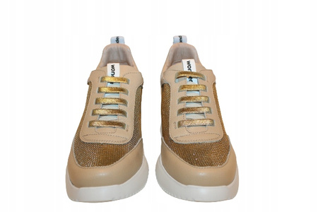 PÓŁBUTY, SNEAKERSY WONDERS G-6604 NATURAL R. 40