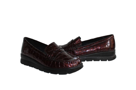 MOKASYNY, PÓŁBUTY IMAC 8558011, BORDO