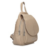 PLECAK DAMSKI TOSCANIO A186, SKÓRA NATURALNA, BEŻ