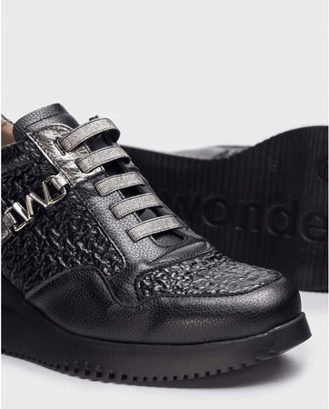 PÓŁBUTY, SNEAKERSY WONDERS G-6616-T BLACK
