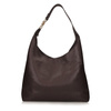 TOREBKA DAMSKA TOSCANIO G110, SKÓRA NATURALNA, CZEKOLADOWY BRĄZ