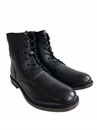 BOTKI, TRZEWIKI VENEZIA 46902 BLACK ROZM. 44