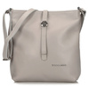 TOREBKA DAMSKA TOSCANIO A88 SZARY, SKÓRA NATURALNA