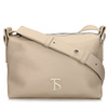 TOREBKA DAMSKA TOSCANIO F222, KREM, SKÓRA NATURALNA