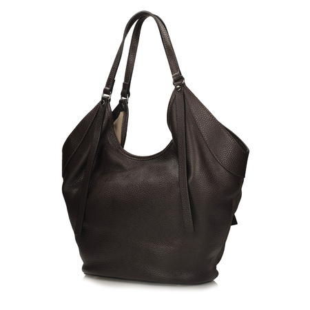 TOREBKA DAMSKA TOSCANIO G108, SKÓRA NATURALNA, BRĄZ