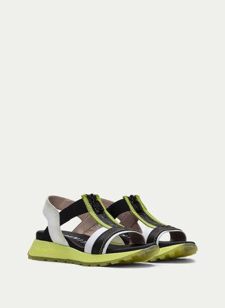 SANDAŁY HISPANITAS CHV243308 BLACK WHITE R. 40