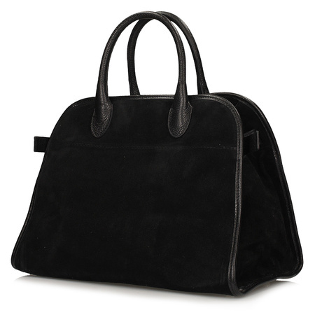 TOREBKA DAMSKA TOSCANIO G55, SKÓRA NATURALNA, CZARNY