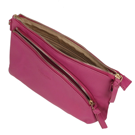 TOREBKA TOSCANIO 06 SKÓRA NATURALNA FUKSJA