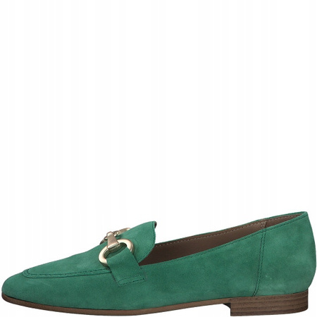 MOKASYNY, PÓŁBUTY TAMARIS 24222-20 GREEN R. 37