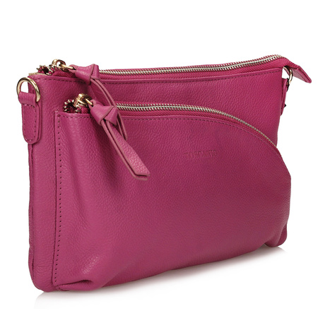 TOREBKA TOSCANIO 06 SKÓRA NATURALNA FUKSJA