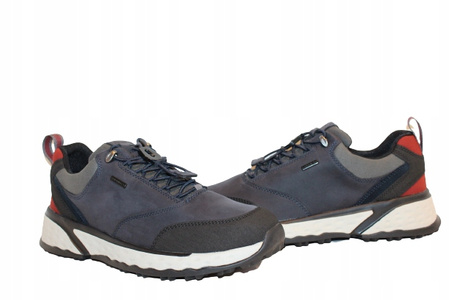 PÓŁBUTY, SNEAKERSY GEOX U26F0A STERRATO NAVY R. 43