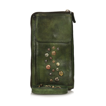 SASZETKA, ETUI, PORTFEL 3W1 TOSCANIO 055, ZIELONY