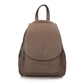 PLECAK DAMSKI TOSCANIO A186, SKÓRA NATURALNA, BEŻ