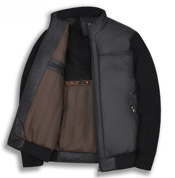 KURTKA MĘSKA REPABLO, 2561-1, CZARNY