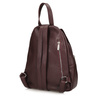PLECAK DAMSKI TOSCANIO A186, SKÓRA NATURALNA, BORDOWY