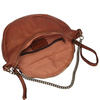TOREBKA DAMSKA TOSCANIO C21, SKÓRA NATURALNA, RUDY