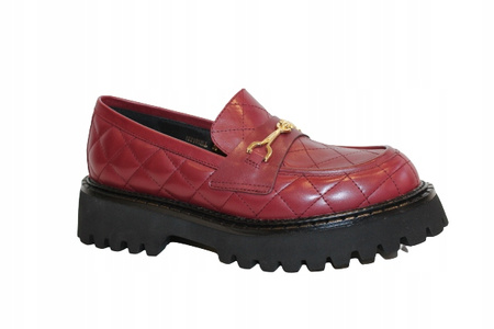 MOKASYNY, PÓŁBUTY TUFFONI 1021052LL BORDO