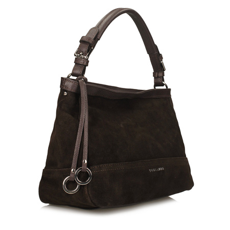 TOREBKA DAMSKA TOSCANIO G126, SKÓRA NATURALNA, BRĄZ