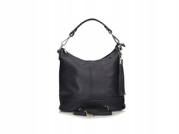 TOREBKA DAMSKA TOSCANIO B2, GRANAT, SKÓRA