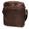 TOREBKA MĘSKA TOSCANIO A77 BRĄZ, SKÓRA