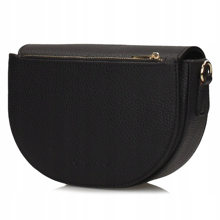 TOREBKA DAMSKA TOSCANIO E103 CZARNY, SKÓRA NATURALNA