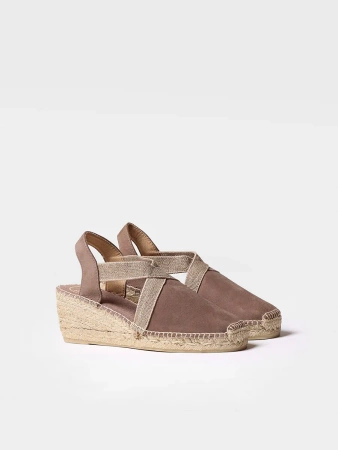 ESPADRYLE, SANDAŁY TONI PONS TONA, TAUPE