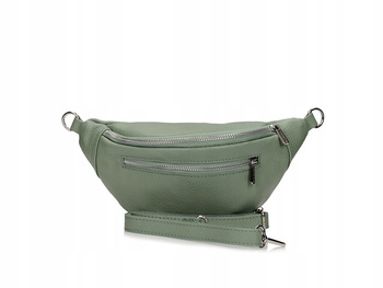 TOREBKA, NERKA DAMSKA TOSCANIO C192, MIĘTA, SKÓRA NATURALNA