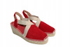 ESPADRYLE TONI PONS TONA VERMELL, RED ROZM. 37