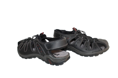 SANDAŁY IMAC 7535602 BLACK/RED