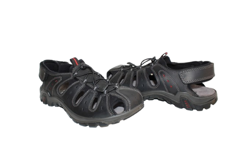 SANDAŁY IMAC 7535602 BLACK/RED