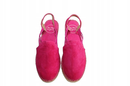 ESPADRYLE, SANDAŁY TONI PONS NURIA, FUCHSIA R. 39