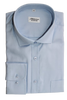 KOSZULA TUDOR DŁUGI RĘKAW REGULAR 176/182, 100% BAWEŁNA, NIEBIESKI