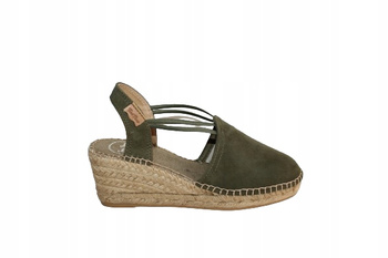 ESPADRYLE, SANDAŁY TONI PONS TREMP KHAKI