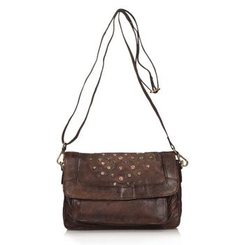 TOREBKA DAMSKA TOSCANIO 038, SKÓRA NATURALNA, BRĄZ VINTAGE