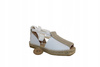 ESPADRYLE, SANDAŁY MACARENA MIKO27, BIAŁY R. 36