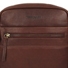 TOREBKA MĘSKA TOSCANIO T718, BRĄZ, SKÓRA
