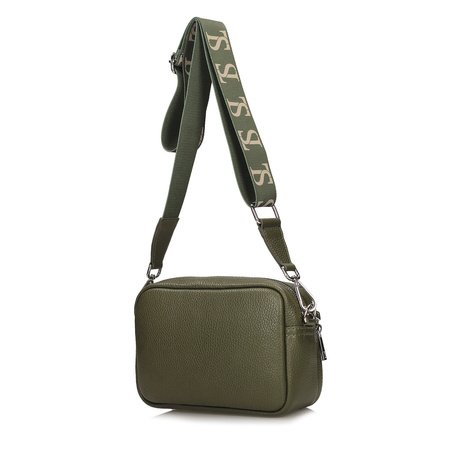 TOREBKA DAMSKA TOSCANIO F152 ZIELONY, SKÓRA NATURALNA