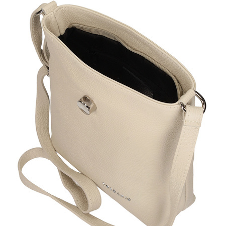 TOREBKA DAMSKA TOSCANIO A88 KREM SKÓRA NATURALNA