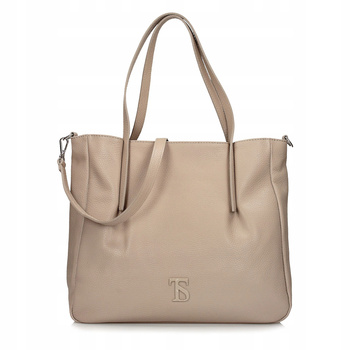 TOREBKA DAMSKA TOSCANIO F119, SKÓRA NATURALNA, SHOPPER