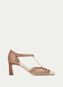 CZÓŁENKA, SANDAŁY HISPANITAS BHV264687 BUTTER ALMOND