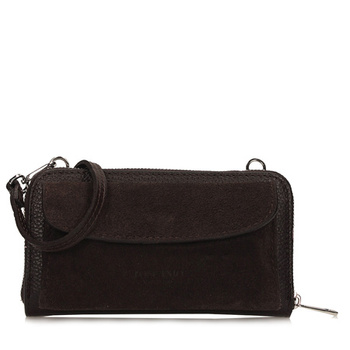 SASZETKA, ETUI, PORTFEL 3W1 TOSCANIO G165, CZEKOLADOWY BRĄZ