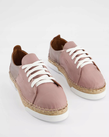 PÓŁBUTY, ESPADRYLE VENEZIA 4028050 DRY ROSE R. 40