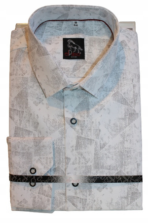 KOSZULA ELPASSO DŁUGI RĘKAW SLIM XXL 45/46-176/182
